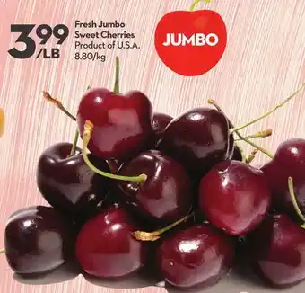 Longo's Fresh Jumbo Sweet Cherries offer