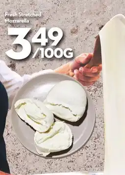 Longo's Fresh Stretched Mozzarella offer