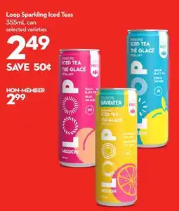 Longo's Sparkling Iced Teas offer