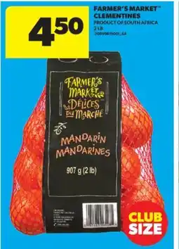 Real Canadian Superstore FARMER'S MARKET CLEMENTINES, 2 LB offer