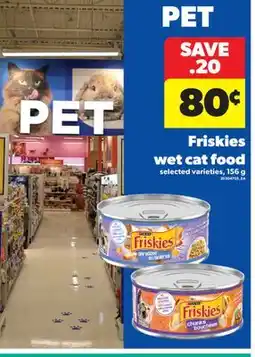 Real Canadian Superstore FRISKIES WET CAT FOOD, 156 G offer