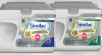 Real Canadian Superstore SIMILAC PRO-ADVANCE STEP 1 OR 2 POWDER FORMULA, 584 G offer