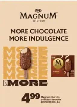 Real Canadian Superstore MAGNUM, 3 OR 4' S offer