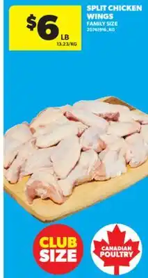 Real Canadian Superstore SPLIT CHICKEN WINGS offer