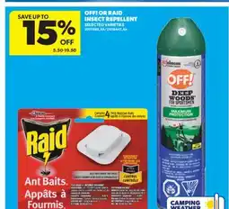 Real Canadian Superstore OFF! OR RAID INSECT REPELLENT offer