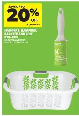 Real Canadian Superstore HANGERS, HAMPERS, BASKETS AND LINT ROLLERS offer
