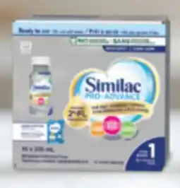 Real Canadian Superstore SIMILAC STAGE 1 READY TO FEED BABY FORMULA 16X235 ML offer