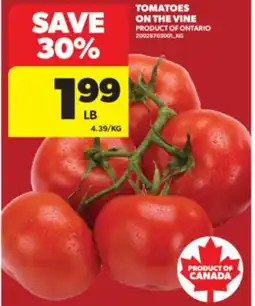 Real Canadian Superstore TOMATOES ON THE VINE offer