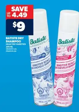 Real Canadian Superstore BATISTE DRY SHAMPOO, 200 ML offer