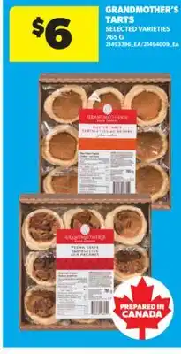 Real Canadian Superstore GRANDMOTHER'S TARTS, 765 G offer