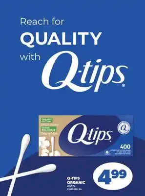 Real Canadian Superstore Q-TIPS ORGANIC, 400' S offer