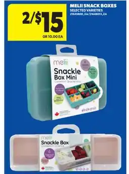 Real Canadian Superstore MELII SNACK BOXES offer