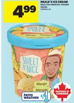 Real Canadian Superstore NEALE'S ICE CREAM, 500 ML offer