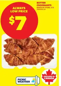 Real Canadian Superstore BUTTER CROISSANTS, 12' S offer