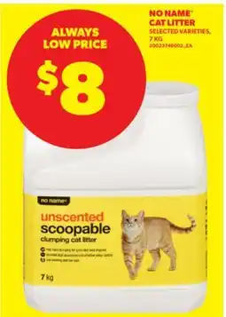Real Canadian Superstore NO NAME CAT LITTER, 7 KG offer