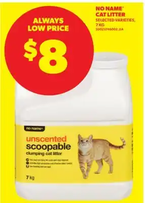 Real Canadian Superstore NO NAME CAT LITTER, 7 KG offer