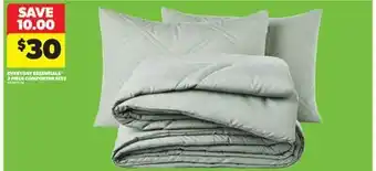 Real Canadian Superstore EVERYDAY ESSENTIALS 3 PIECE COMFORTER SETS offer