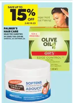 Real Canadian Superstore PALMER'S HAIR CARE, 14-250G/150-250 ML offer