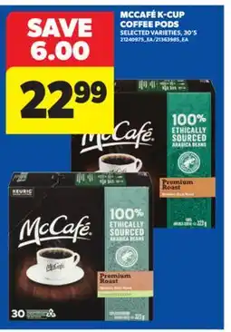 Real Canadian Superstore MCCAFÉ K-CUP COFFEE PODS, 30' S offer