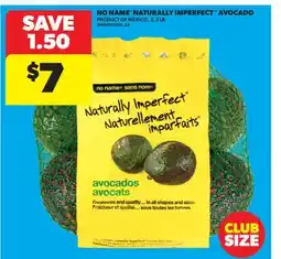 Real Canadian Superstore NO NAME NATURALLY IMPERFECT AVOCADO, 2.2 LB offer