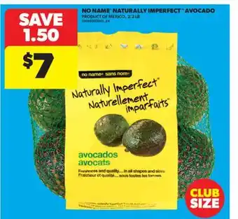 Real Canadian Superstore NO NAME NATURALLY IMPERFECT AVOCADO, 2.2 LB offer
