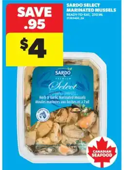 Real Canadian Superstore SARDO SELECT MARINATED MUSSELS, 250 ML offer