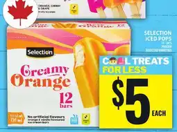 Food Basics SELECTION ICED POPS offer