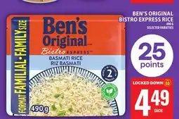 Food Basics BEN'S ORIGINAL BISTRO EXPRESS RICE offer