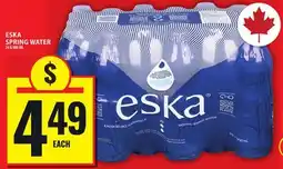 Food Basics ESKA SPRING WATER offer