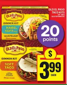 Food Basics OLD EL PASO TACO KITS offer