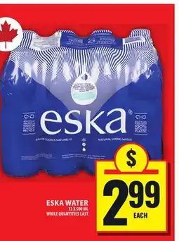 Food Basics ESKA WATER offer