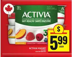 Food Basics ACTIVIA YOGURT offer