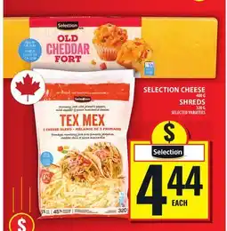 Food Basics SELECTION CHEESE OR SHREDS offer