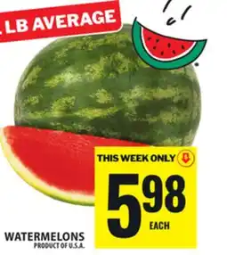 Food Basics WATERMELONS offer