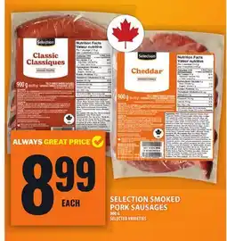Food Basics SELECTION SMOKED PORK SAUSAGES offer