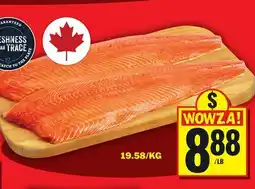 Food Basics FRESH SALMON FILLET offer