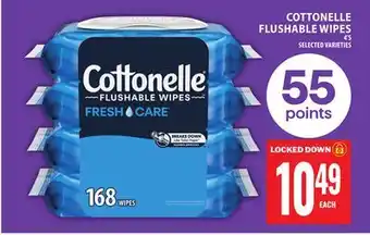 Food Basics COTTONELLE FLUSHABLE WIPES offer