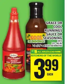 Food Basics GRACE OR COOL RUNNINGS SAUCE OR SEASONING offer