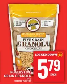 Food Basics ROGERS FIVE GRAIN GRANOLA offer