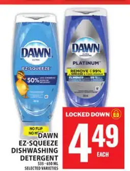 Food Basics DAWN EZ-SQUEEZE DISHWASHING DETERGENT offer
