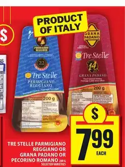 Food Basics TRE STELLE PARMIGIANO REGGIANO OR GRANA PADANO OR PECORINO ROMANO offer