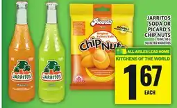 Food Basics JARRITOS SODA OR PICARD'S CHIP NUTS offer