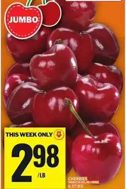 Food Basics CHERRIES offer