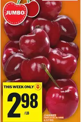 Food Basics CHERRIES offer