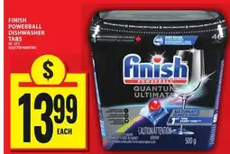 Food Basics FINISH POWERBALL DISHWASHER TABS offer