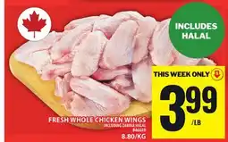 Food Basics FRESH WHOLE CHICKEN WINGS offer