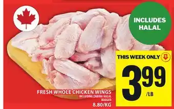 Food Basics FRESH WHOLE CHICKEN WINGS offer