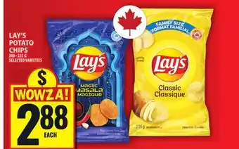 Food Basics LAY'S POTATO CHIPS offer