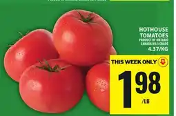 Food Basics HOTHOUSE TOMATOES offer