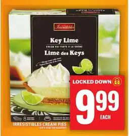 Food Basics IRRESISTIBLES CREAM PIES offer